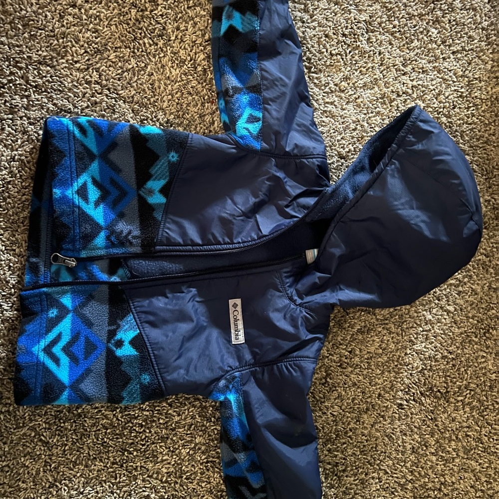 Columbia Navy Fleece Jacket